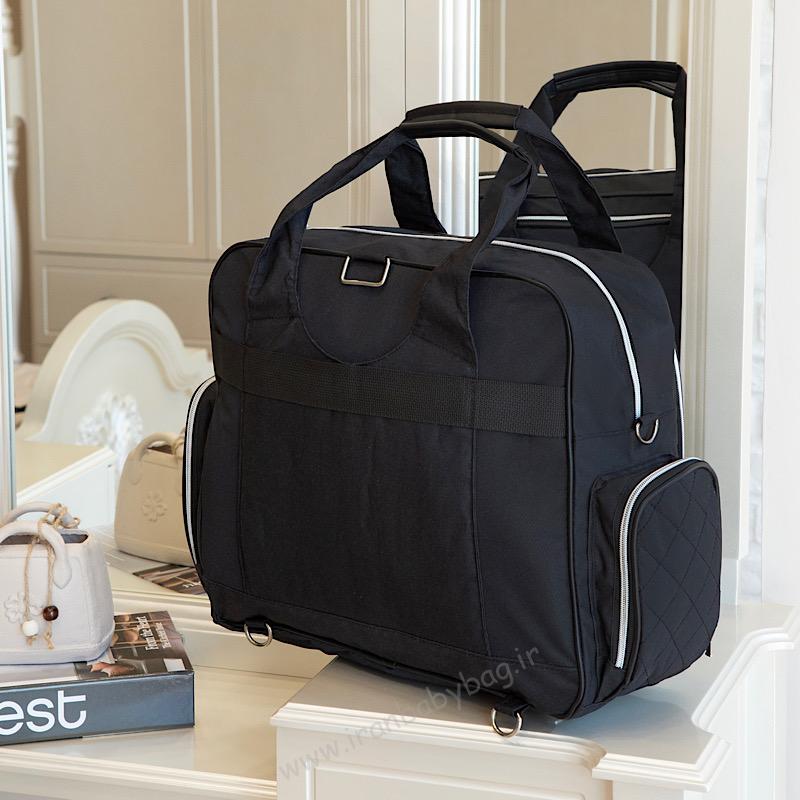 ساک لوازم نوزاد آویسا ساک لوازم و وسایل کودک مناسب دوقلو