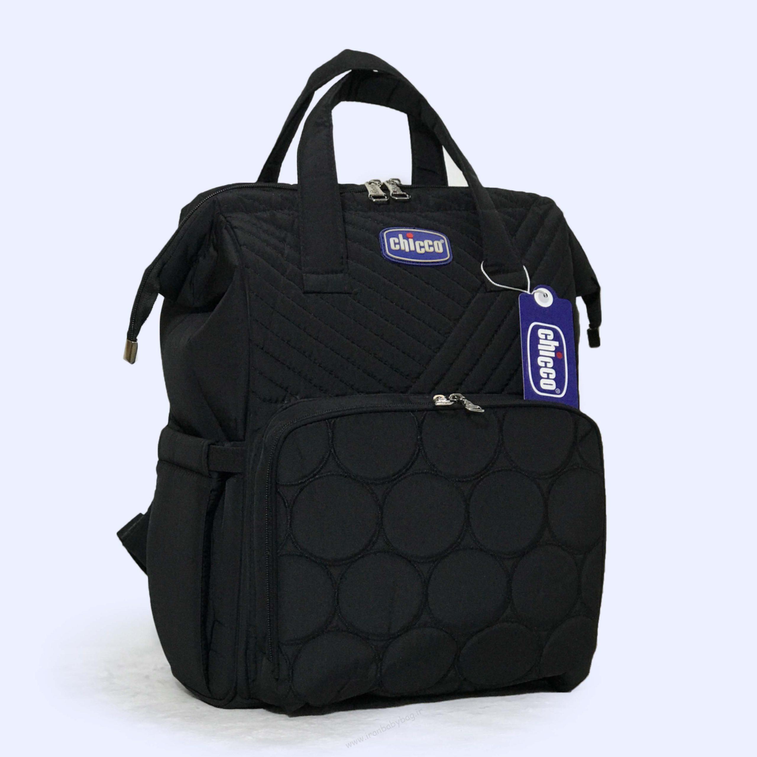 کوله پشتی لوازم نوزاد چیکو دایره کوله پشتی لوازم نوزاد چیکو دایره-کیف لوازم نوزاد چیکو