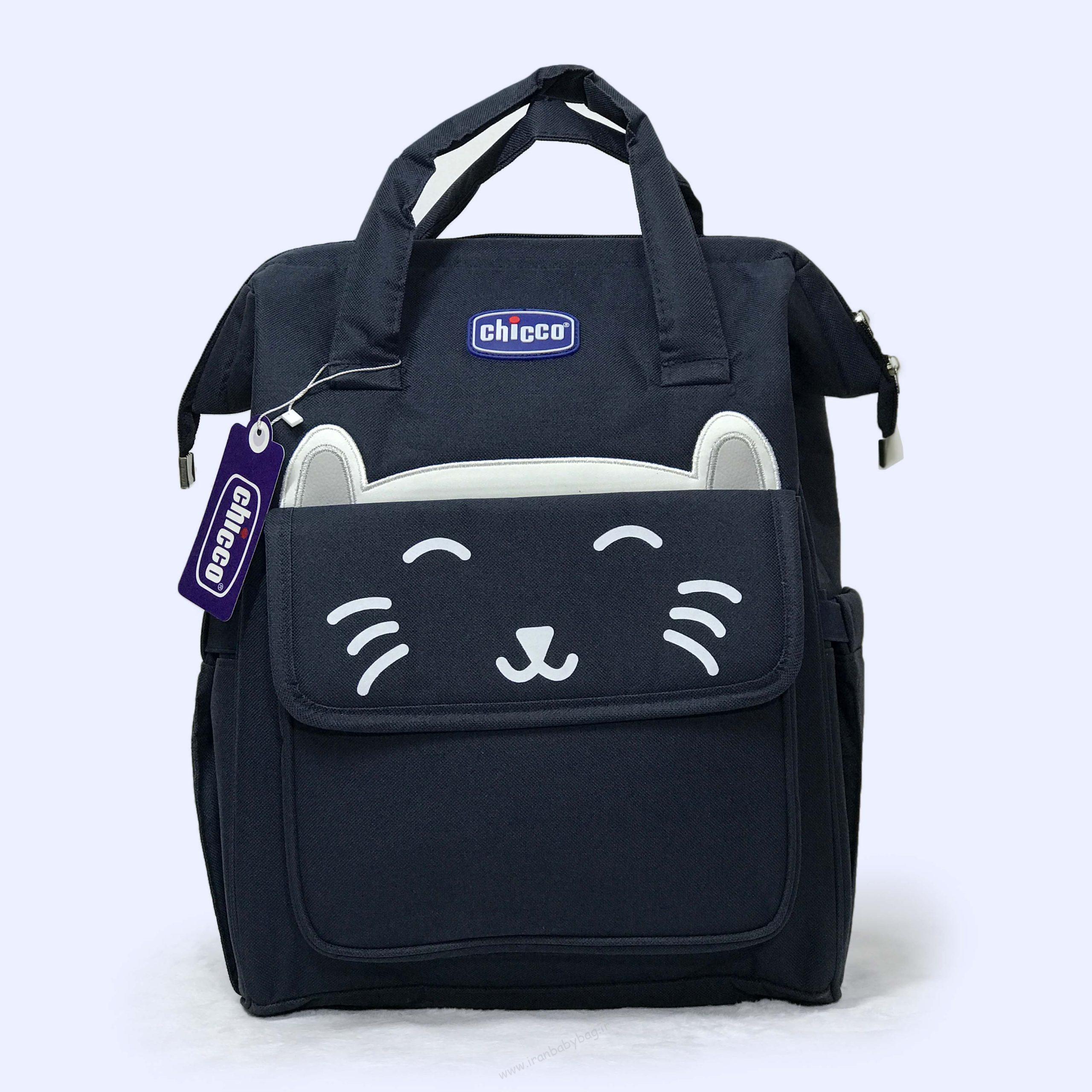 کوله پشتی لوازم نوزاد چیکو گربه ای کوله پشتی لوازم نوزاد چیکو گربه ای