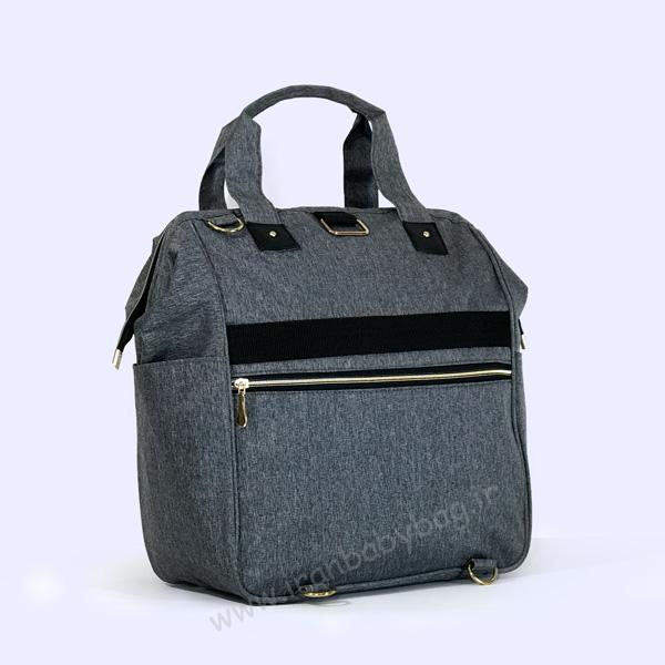 کوله پشتی لوازم نوزاد مدل لوتوس کوله پشتی وسایل مادر و کودک مدل لوتوس-کوله پشتی لوازم نوزاد گلدوزی شده ایرانی با کیفیت