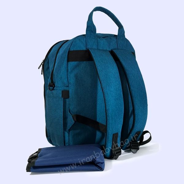 کیف کوله پشتی لوازم نوزاد دیاکو کوله پشتی وسایل مادر و نوراد جادار-سبک ایرانی با کیفیت پارچه ای