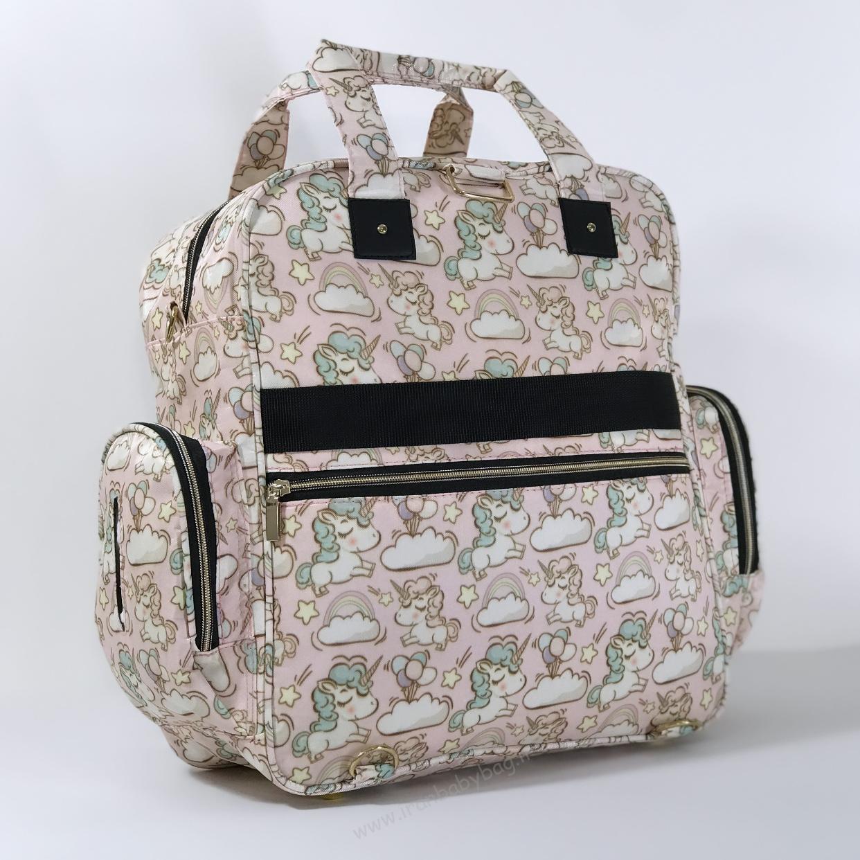 کوله پشتی لوازم نوزاد مدل کراس عروسکی کوله پشتی لوازم نوزاد مدل کراس عروسکی