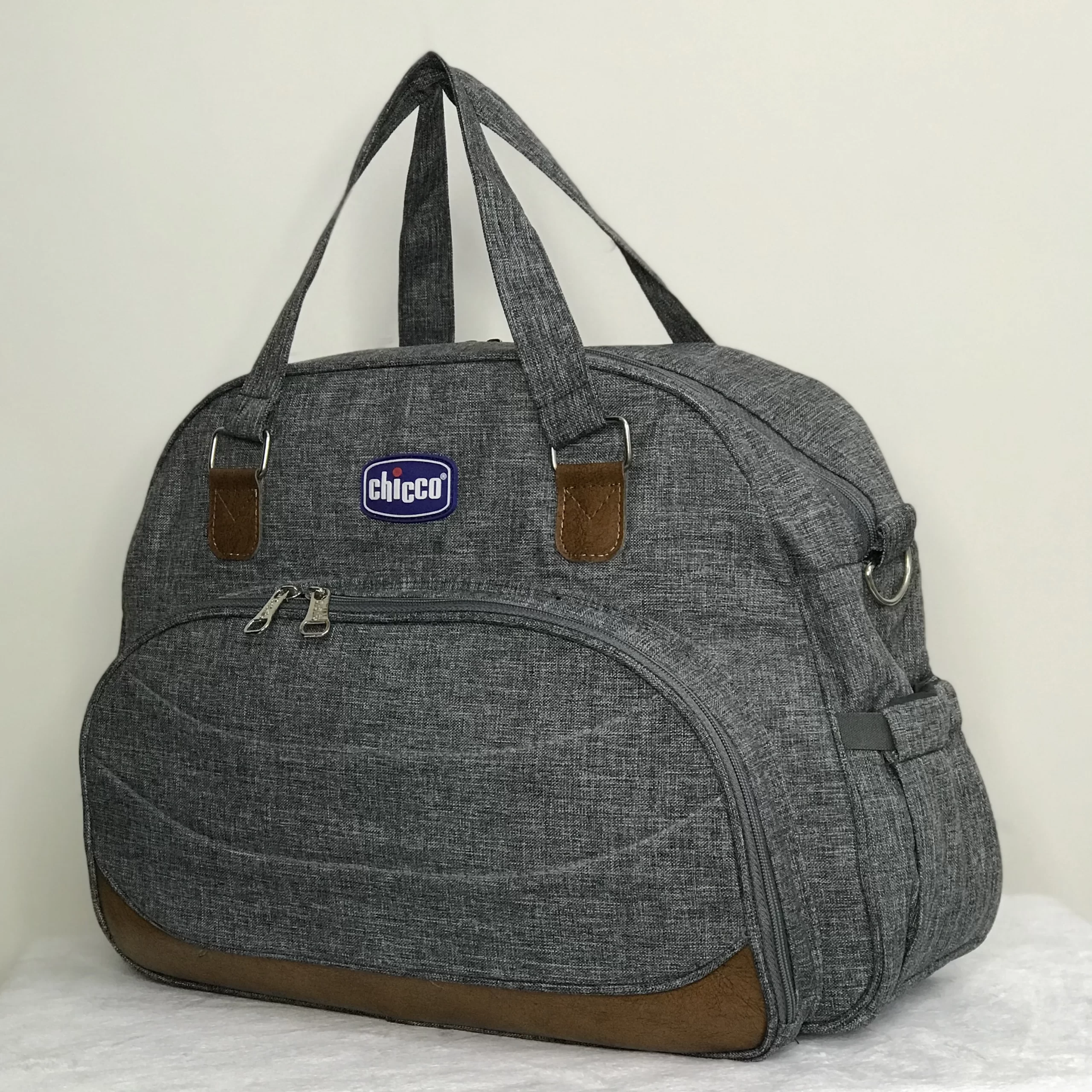 ساک لوازم نوزاد چیکو نما چرم ساک رودوشی لوازم مادر و بچه