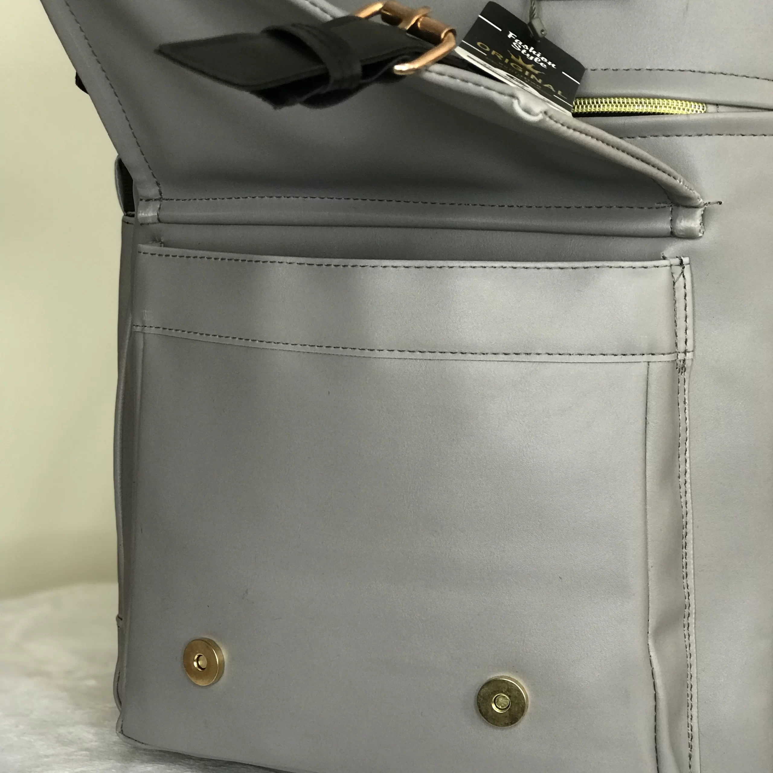 کوله پشتی لوازم نوزاد چرم کاسپین کیف لوازم نوزاد چرم