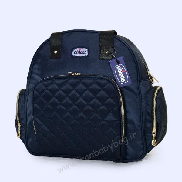 ساک لوازم نوزاد چیکو آوا سورمه ای کیف بیمارستانی -ساک لوازم نوزاد چیکو آوا سورمه ای