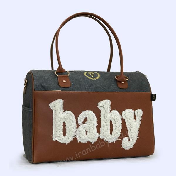 ساک وسایل نوزاد مدل ونوس ساک وسایل نوزاد مدل ونوس زوسی عسلی