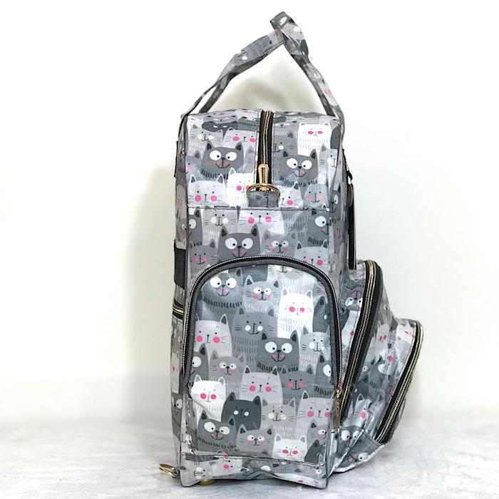 عکس اطراف کیف لوازم نوزاد کیف وسایل کودک طرحدار، کوله پشتی لوازم نوزاد طرحدار جادار