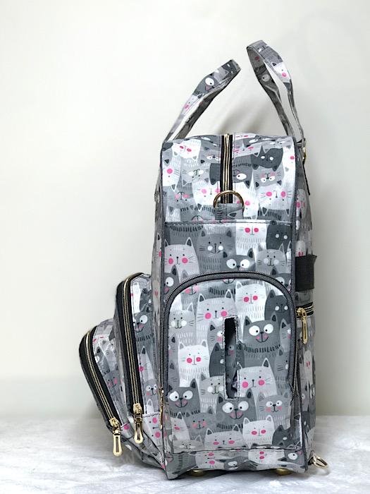 عکس اطراف کیف لوازم نوزاد کیف وسایل کودک طرحدار، کوله پشتی لوازم نوزاد طرحدار جادار