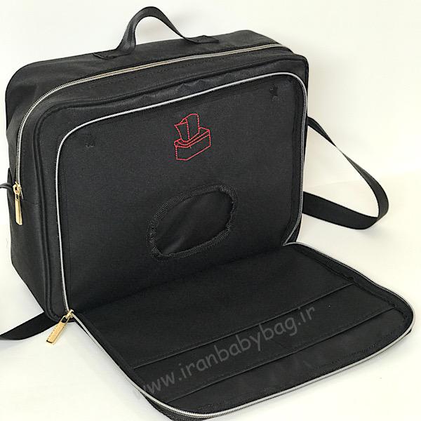 کیف لوازم نوزاد بیبی عکس اطراف کیف لوازم نوزاد سایز کوچک