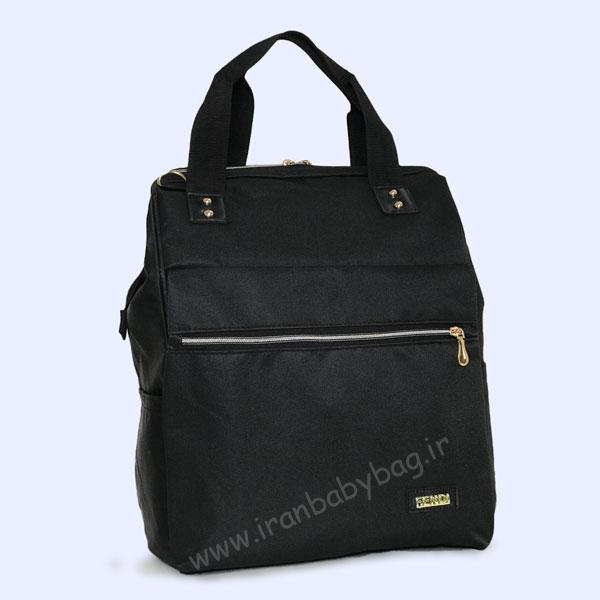 کوله پشتی لوازم نوزاد فندی مشکی کوله پشتی لوازم نوزاد فندی مشکی
