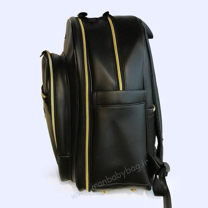 کوله پشتی لوازم نوزاد چرم مدل کاترین کوله پشتی لوازم نوزاد چرم-کیف لوازم نوزاد چرم-کیف لوازم نوزاد چرم جدید-کوله پشتی وسایل نوزاد چرم