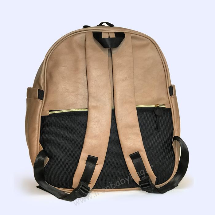 کوله پشتی لوازم نوزاد چرم مدل کاترین کد k01 کوله پشتی لوازم نوزاد چرم-کیف لوازم نوزاد چرم-کیف لوازم نوزاد جدید-کوله پشتی وسایل نوزاد چرم