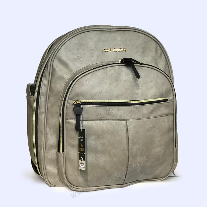 کوله پشتی لوازم نوزاد چرم مدل کاترین کوله پشتی لوازم نوزاد چرم-کیف لوازم نوزاد چرم-کیف لوازم نوزاد جدید-کوله پشتی وسایل نوزاد چرم