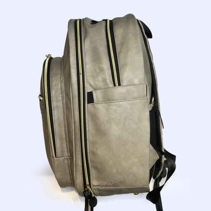 کوله پشتی لوازم نوزاد چرم مدل کاترین کوله پشتی لوازم نوزاد چرم-کیف لوازم نوزاد چرم-کیف لوازم نوزاد جدید-کوله پشتی وسایل نوزاد چرم