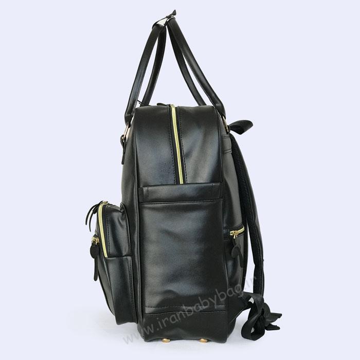 کوله پشتی لوازم نوزاد چرم لوکاس کوله پشتی لوازم نوزاد چرم با کیفیت، کوله پشتی لوازم مادر و نوزاد چرم لوکاس