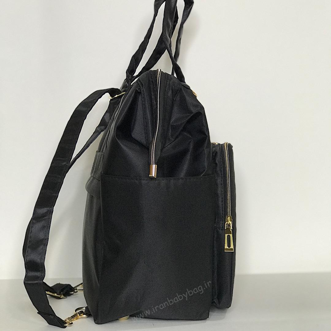 عکس اطراف کیف لوازم نوزاد مدل آوینا کیف لوازم مادر و نوزاد، ساک لوازم نوزاد، کیف کوله شو وسایل مادر و کودک