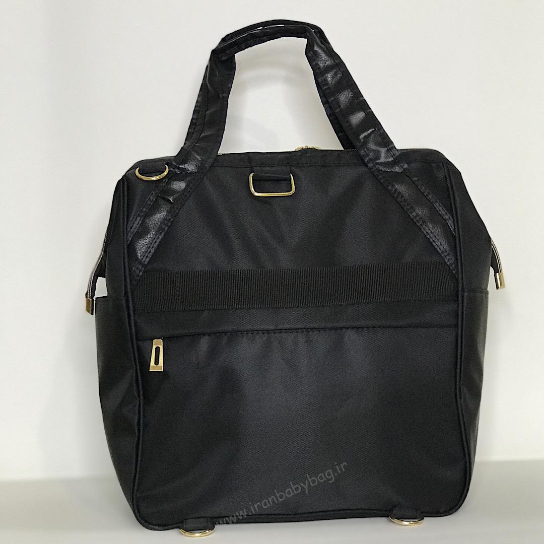 عکس اطراف کیف لوازم نوزاد مدل آوینا کیف لوازم مادر و نوزاد، ساک لوازم نوزاد، کیف کوله شو وسایل مادر و کودک