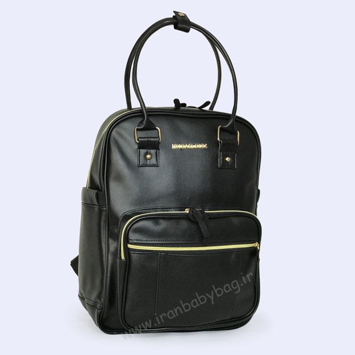 کوله پشتی لوازم نوزاد چرم لوکاس کوله پشتی لوازم نوزاد چرم با کیفیت، کوله پشتی لوازم مادر و نوزاد چرم لوکاس