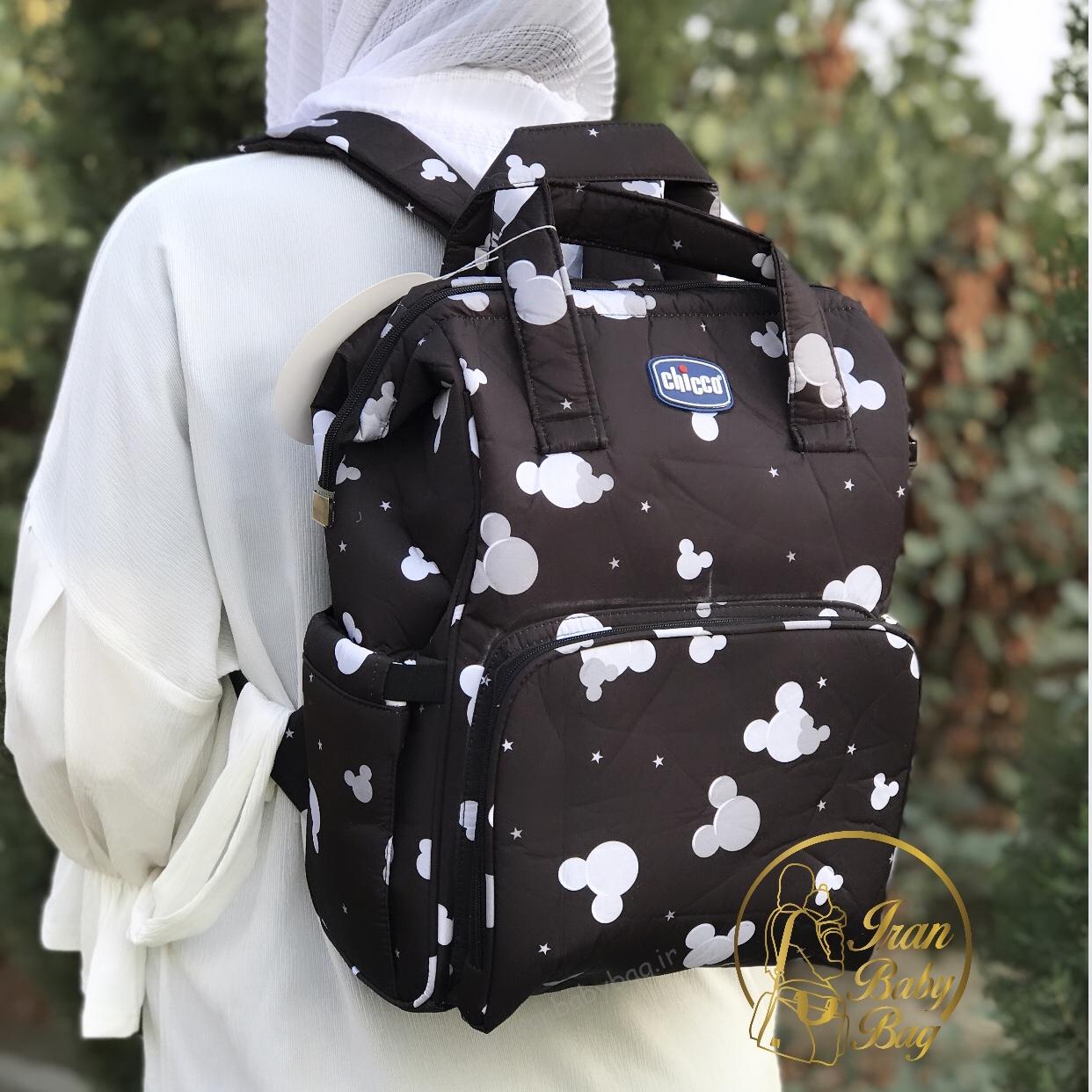 کوله پشتی لوازم نوزاد چیکو میکی کوله پشتی لوازم نوزاد چیکو میکی-کوله پشتی لوازم نوزاد چیکو اسپرت-کوله پشتی لوازم نوزاد جدید چیکو