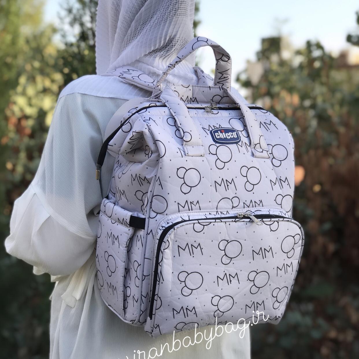 کوله پشتی لوازم نوزاد چیکو میکی M کوله پشتی لوازم نوزاد چیکو میکی-کوله پشتی لوازم نوزاد جدید برند چیکو اصل-کوله پشتی وسایل نوزاد چیکو طرحدار پسرانه اسپرت