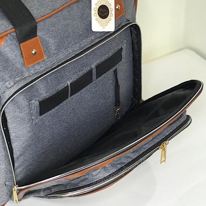 کوله پشتی لوازم نوزاد تدی طوسی کوله پشتی لوازم نوزاد تدی طوسی اسپرت. کیف لوازم نوزاد ایرانی با کیفیت