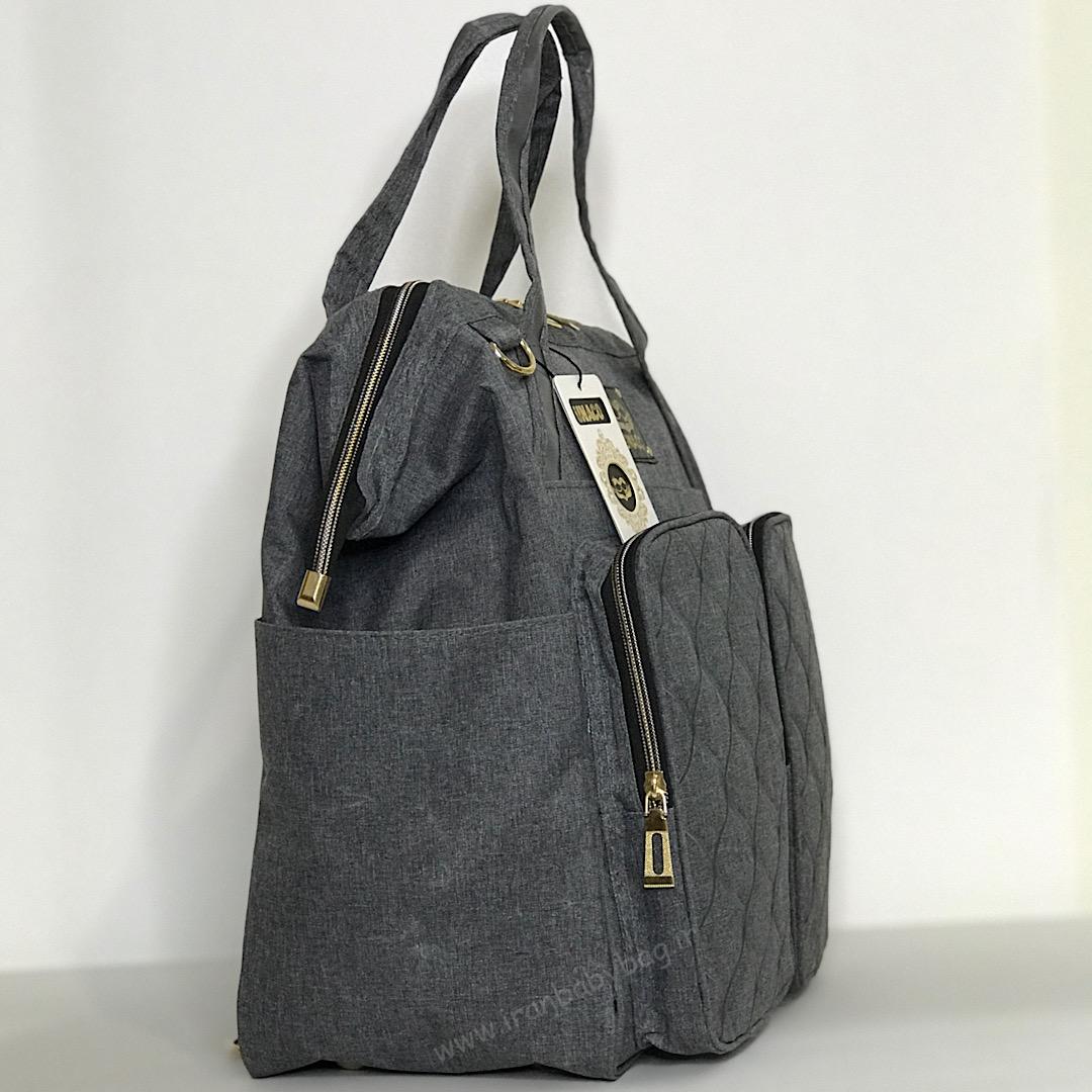 عکس اطراف کیف لوازم نوزاد مدل آوینا کیف لوازم مادر و نوزاد، ساک لوازم نوزاد، کیف کوله شو وسایل مادر و کودک