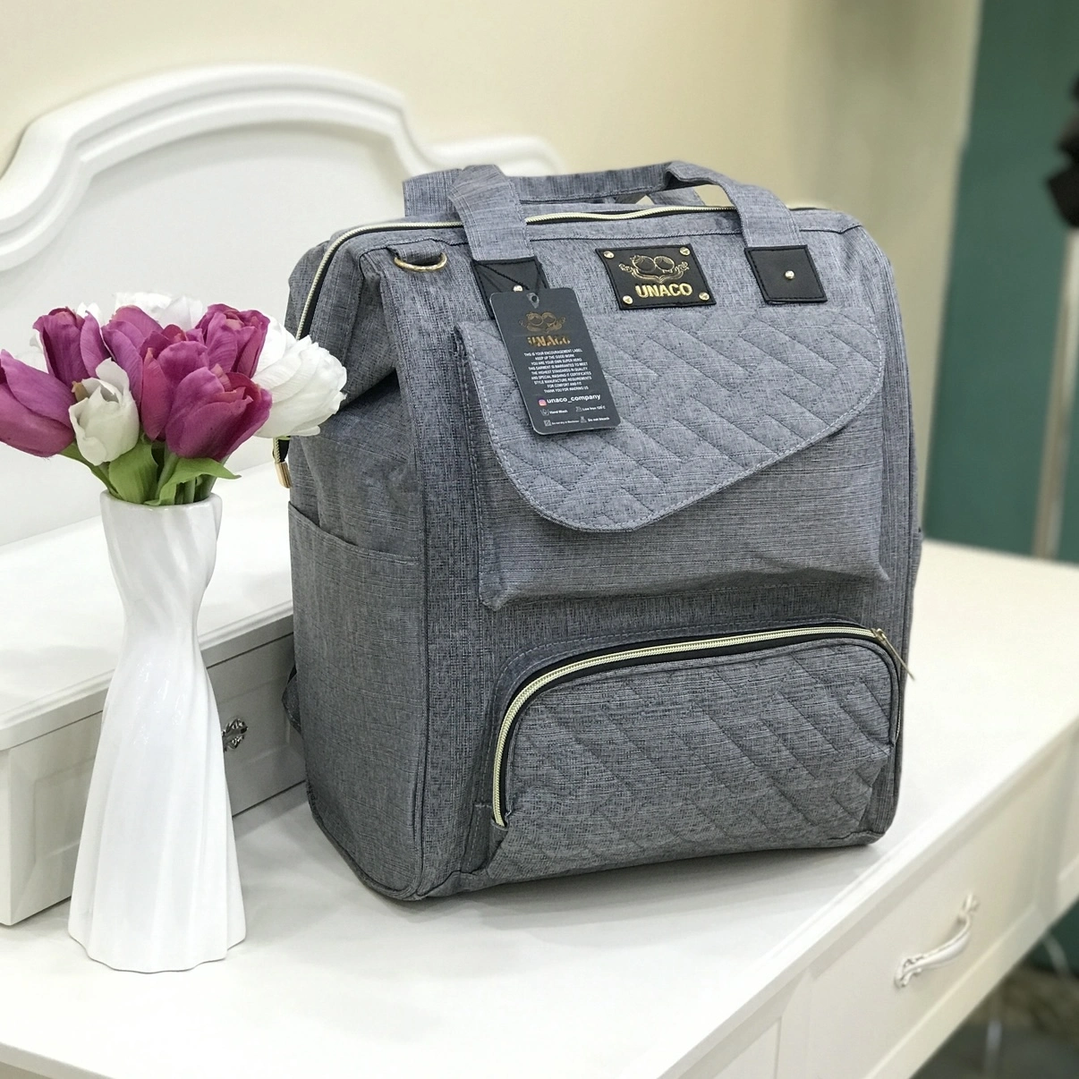 کوله پشتی لوازم مادر دنیز کوله پشتی لوازم مادر ساده