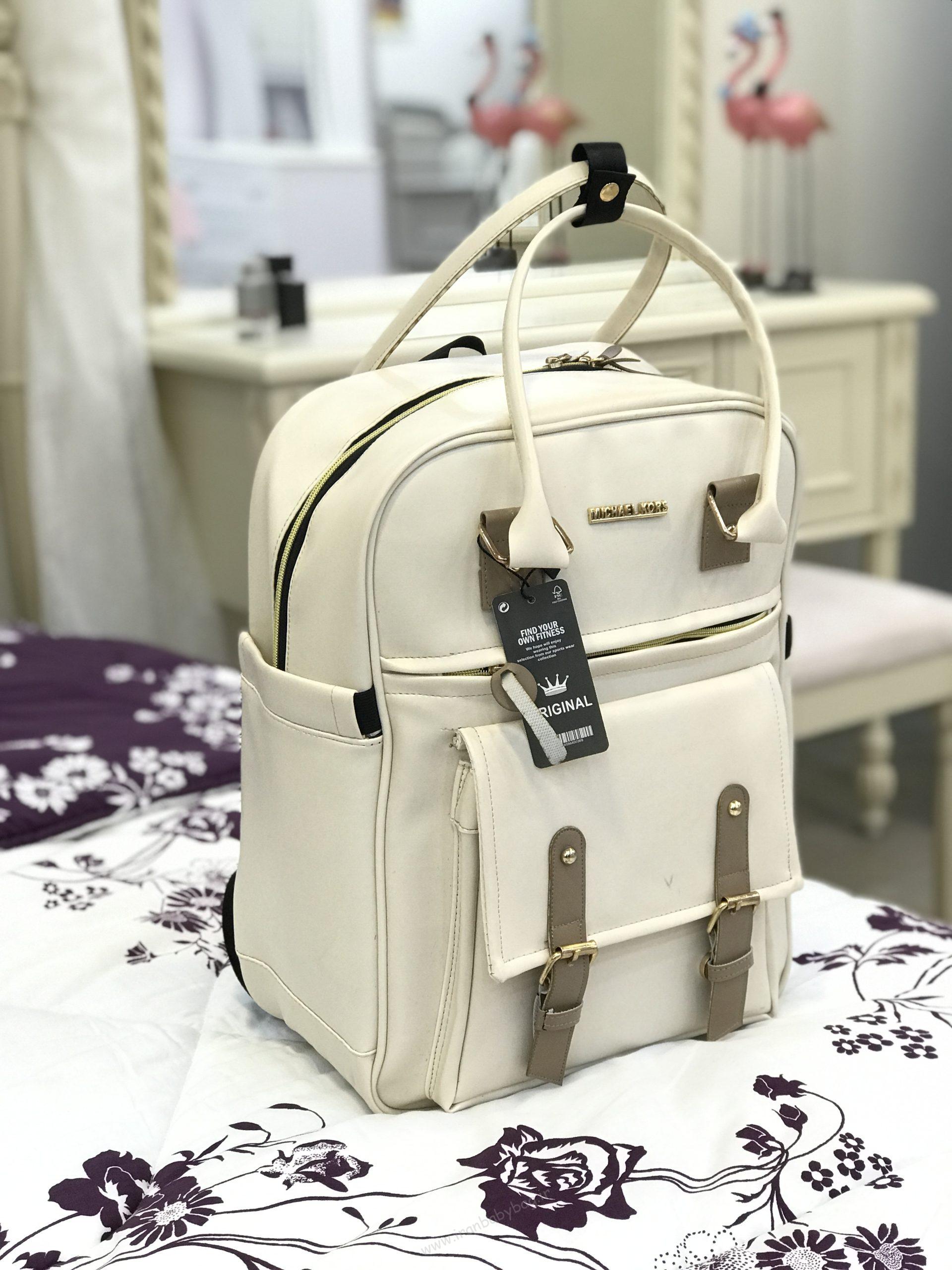 کوله پشتی لوازم نوزاد چرم کوله پشتی لوازم نوزاد چرم