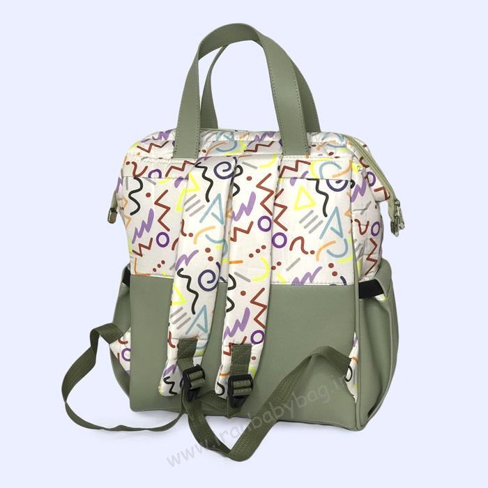 کوله پشتی لوازم نوزاد ببتو - پشت کوله لوازم نوزاد سبز برای بیمارستان