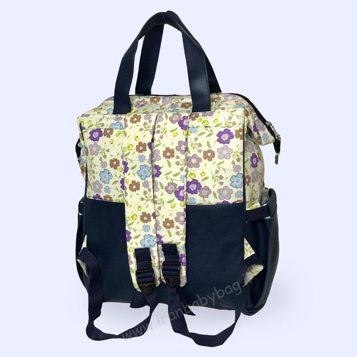 کوله پشتی لوازم نوزاد ببتو - پشت کوله پشتی لوازم نوزاد برند ببتو سورمه ای