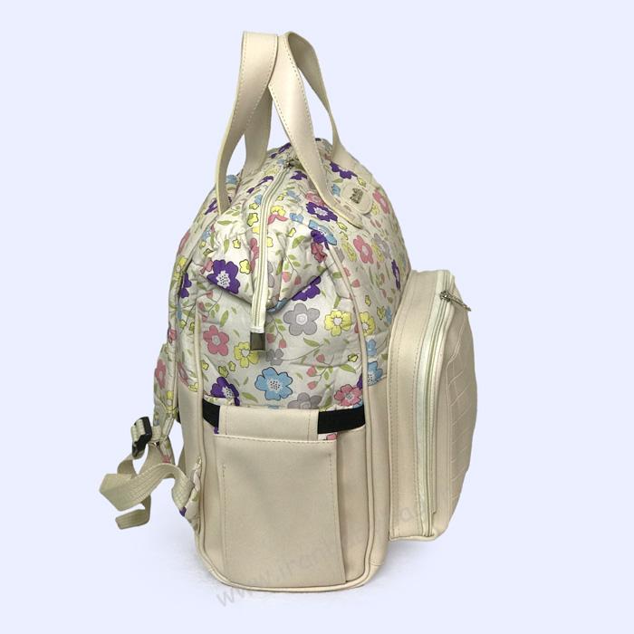 کوله پشتی لوازم نوزاد ببتو - پهلو کوله پشتی لوازم نوزاد ببتو دخترانه اسپرت