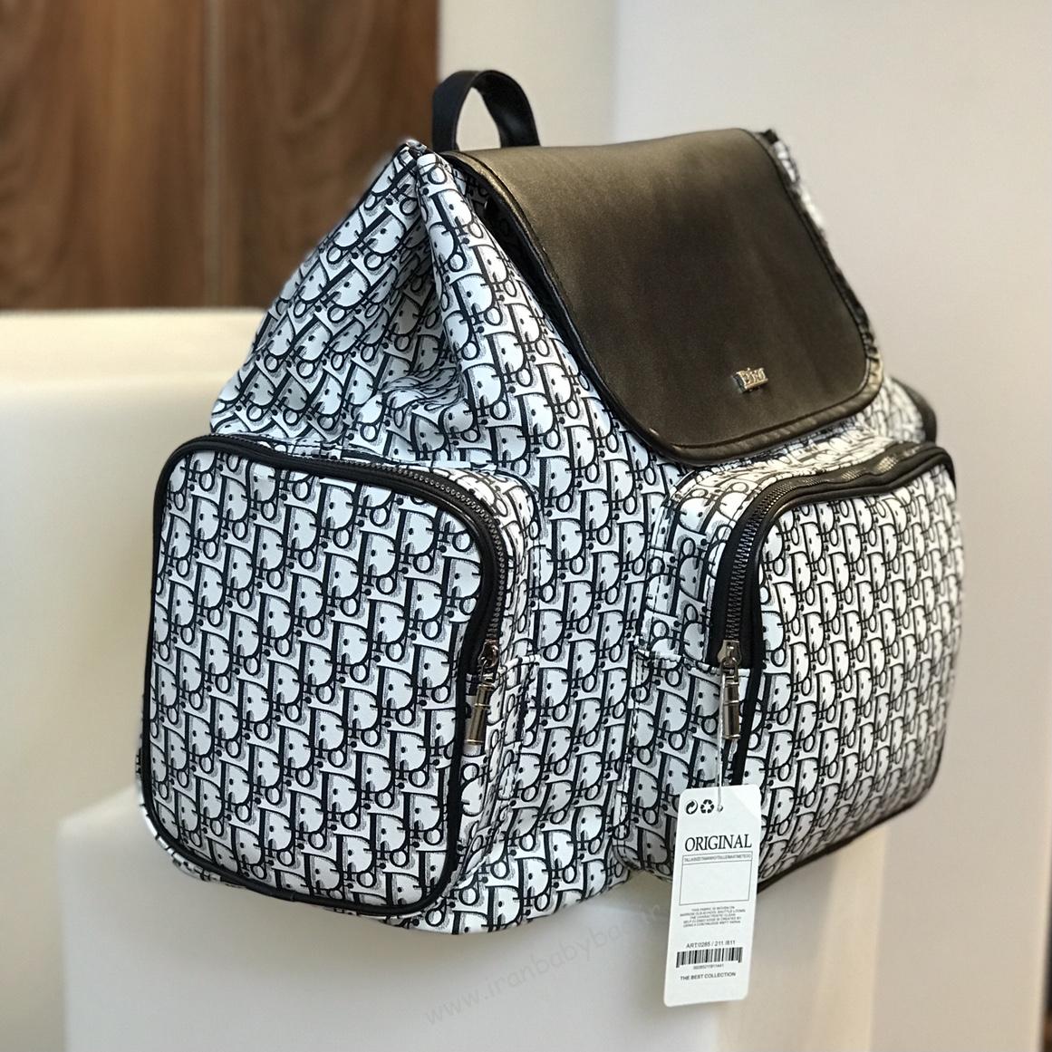 اطراف کیف وسایل نوزاد کیف لوازم مادر و نوزاد چرم، کیف سیسمونی شیک