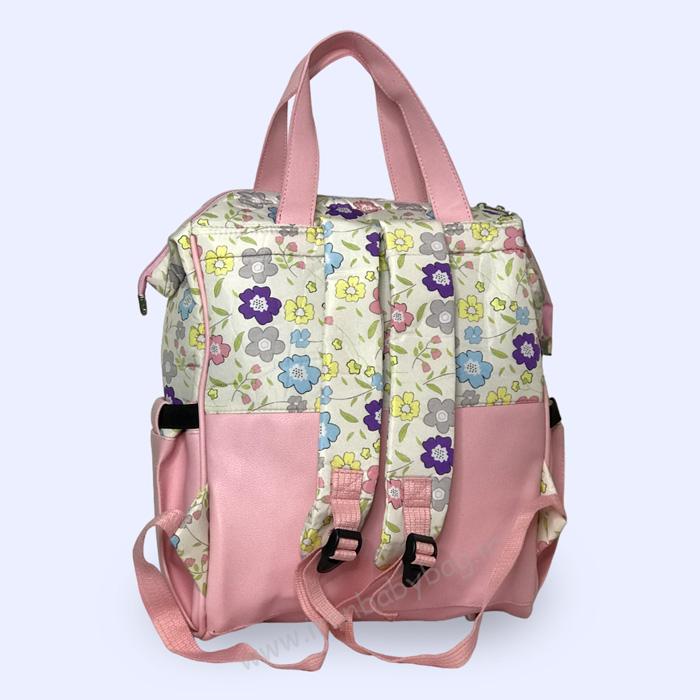 کوله پشتی لوازم نوزاد ببتو - پشت کوله پشتی دخترانه برای سیسمونی