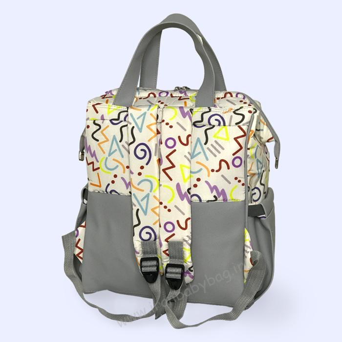 کوله پشتی لوازم نوزاد ببتو - پشت عکس کوله پشتی لوازم نوزاد برای سیسمونی