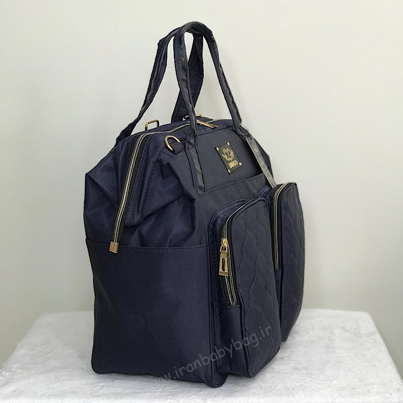 عکس اطراف کوله پشتی لوازم نوزاد آوینا عکس اطراف کوله پشتی لوازم نوزاد آوینا سورمه ای