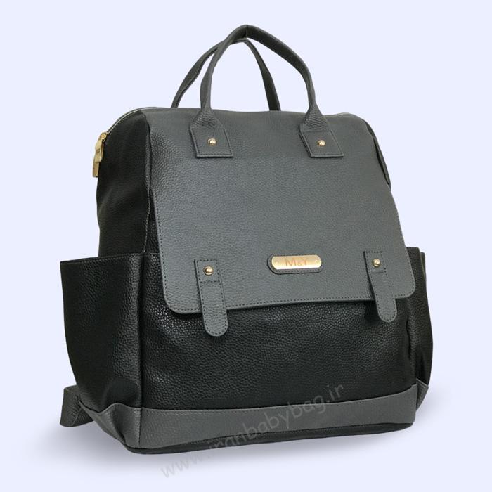 کوله پشتی لوازم نوزاد چرم diaper bag- کوله سیسمونی چرم