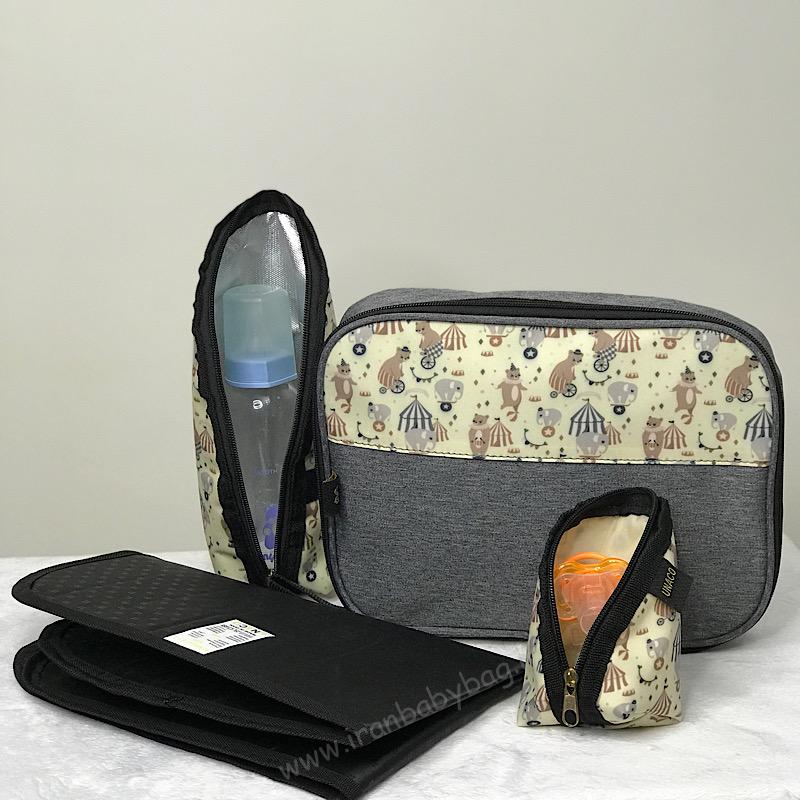کوله پشتی لوازم نوزاد مدل روشا کوله پشتی وسایل نوزاد مدل روشا