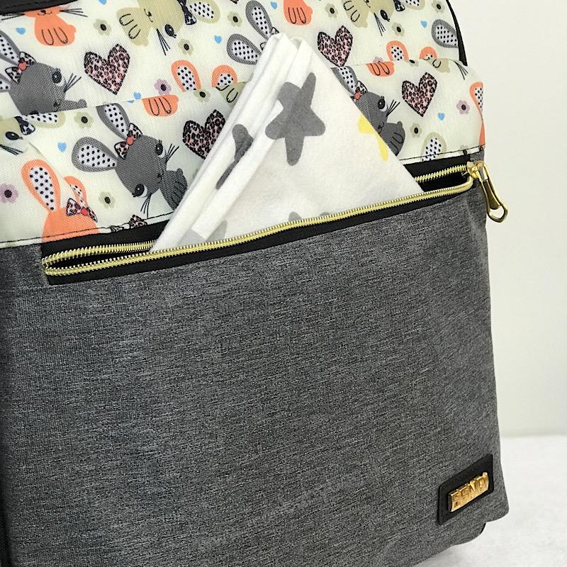 کوله پشتی لوازم نوزاد فندی کوله پشتی لوازم نوزاد و مادر فندی