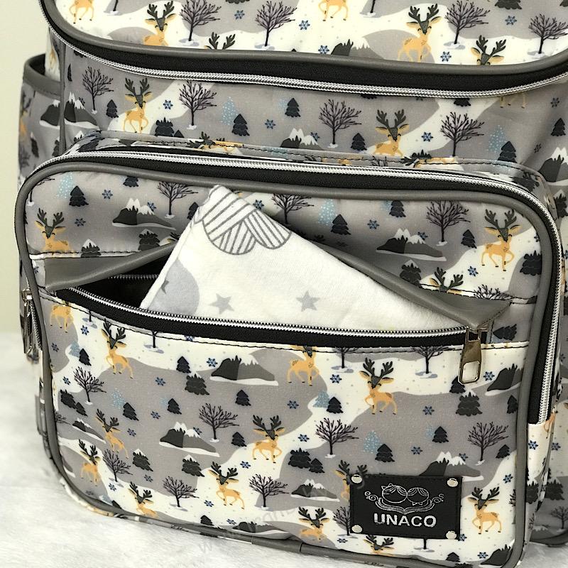 جیبهای داخلی مدل آیسان جیبهای داخلی کوله پشتی لوازم نوزاد مدل آیسان