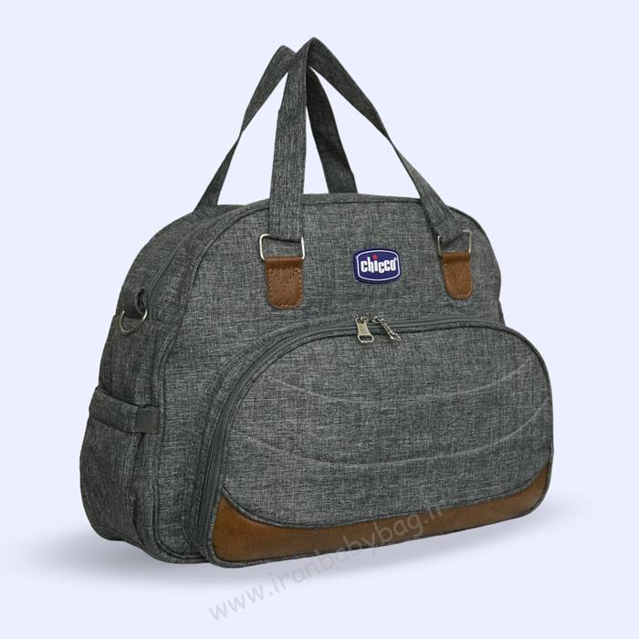 ساک رودوشی لوازم نوزاد آکسفورد نما چرم ساک رودوشی لوازم نوزاد چیکو آکسفورد نما چرم