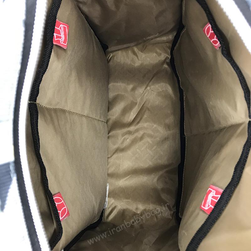 کوله پشتی لوازم نوزاد مدل روشا عکس داخل ساک وسایل نوزاد