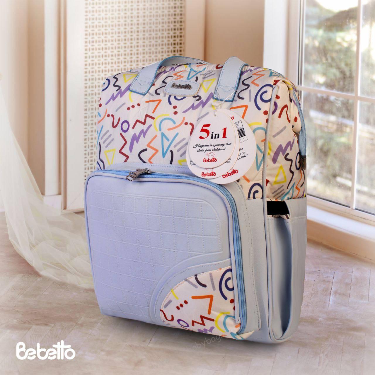 کوله طرحدار لوازم نوزاد برند ببتو کوله طرحدار لوازم نوزاد برند ببتو