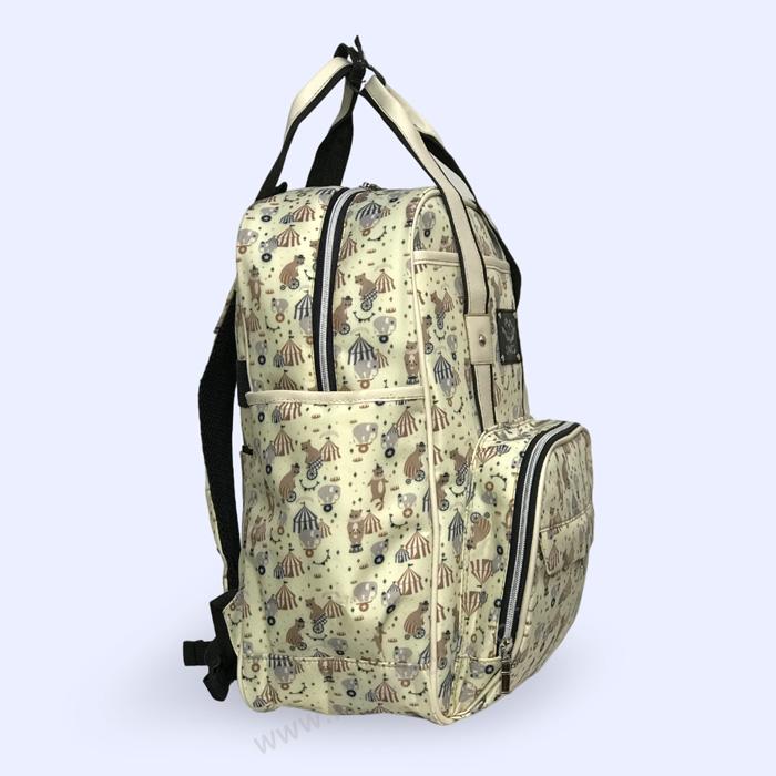 کوله پشتی لوازم نوزاد طرح سیرک جدیدترین مدل کوله پشتی لوازم مادر و نوزاد اسپرت