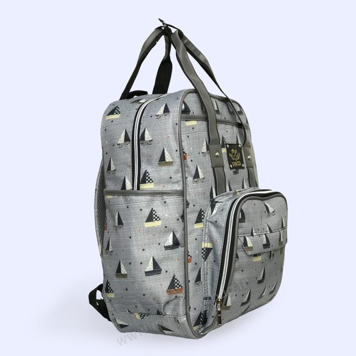 کوله پشتی لوازم نوزاد طرح کشتی جدیدترین مدل کوله پشتی لوازم مادر و نوزاد پسرانه