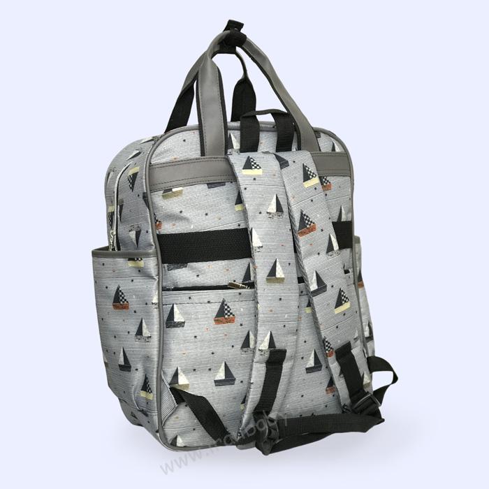 کوله پشتی لوازم نوزاد طرح کشتی جدیدترین مدل کوله پشتی وسایل نوزاد پسرانه
