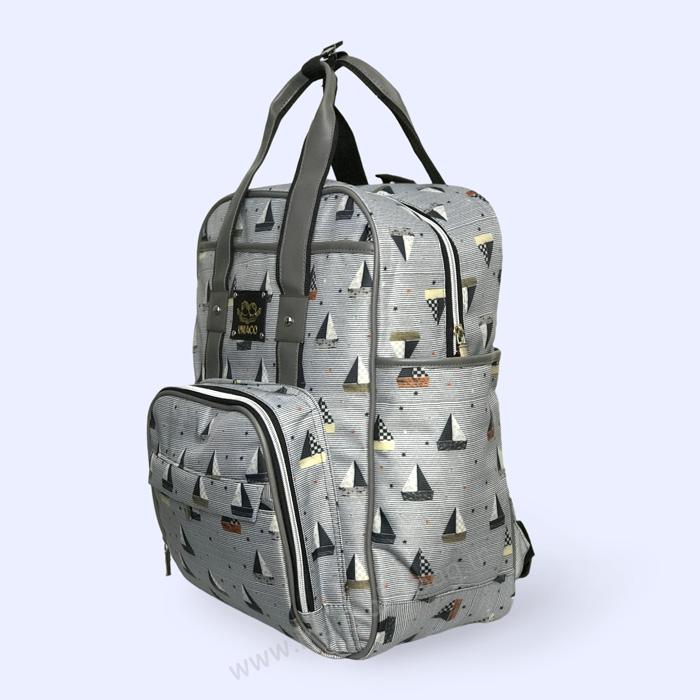 کوله پشتی لوازم نوزاد طرح کشتی جدیدترین مدل کوله پشتی لوازم نوزاد و کودک پسرانه