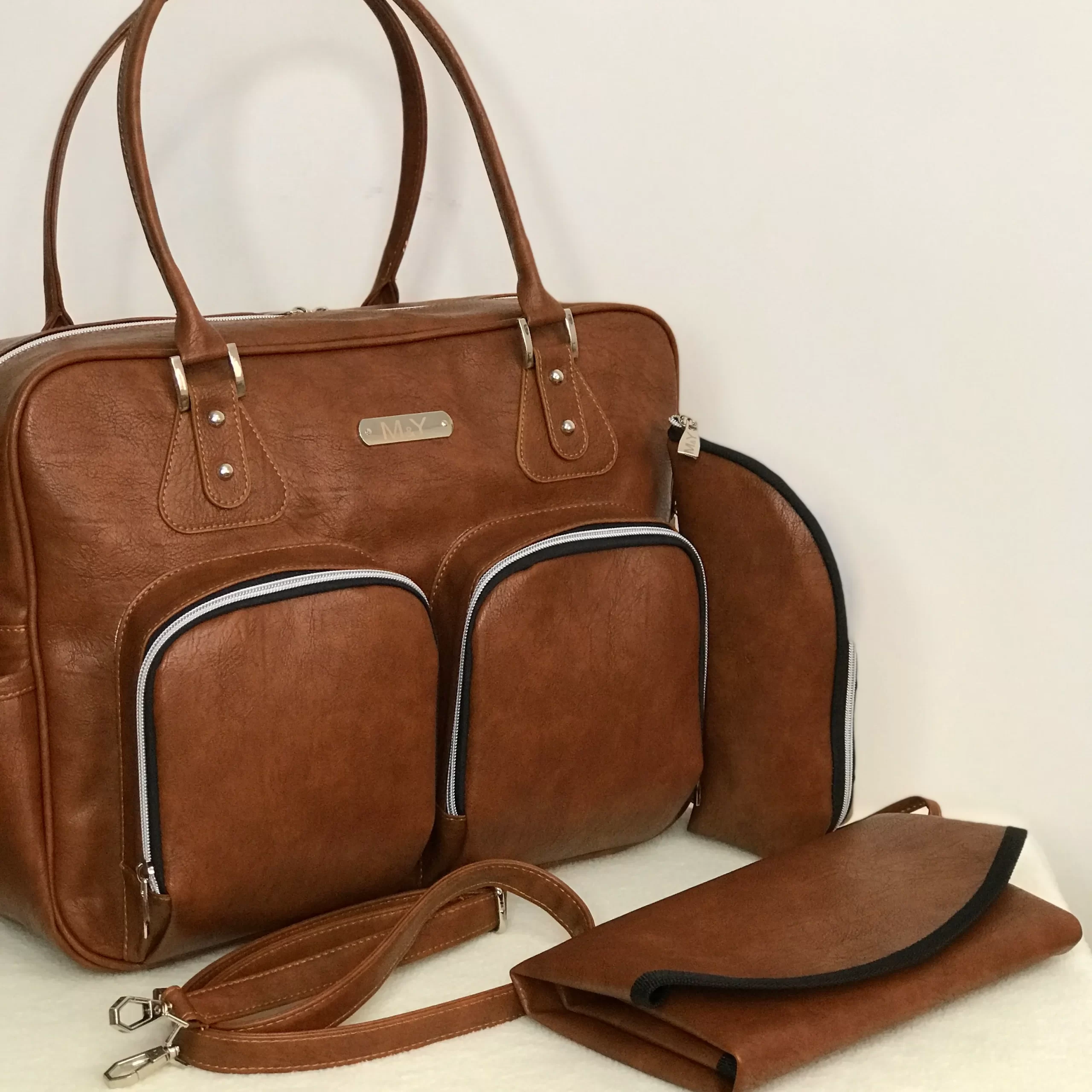 ساک لوازم نوزاد دو جیب کیف مادر و کودک