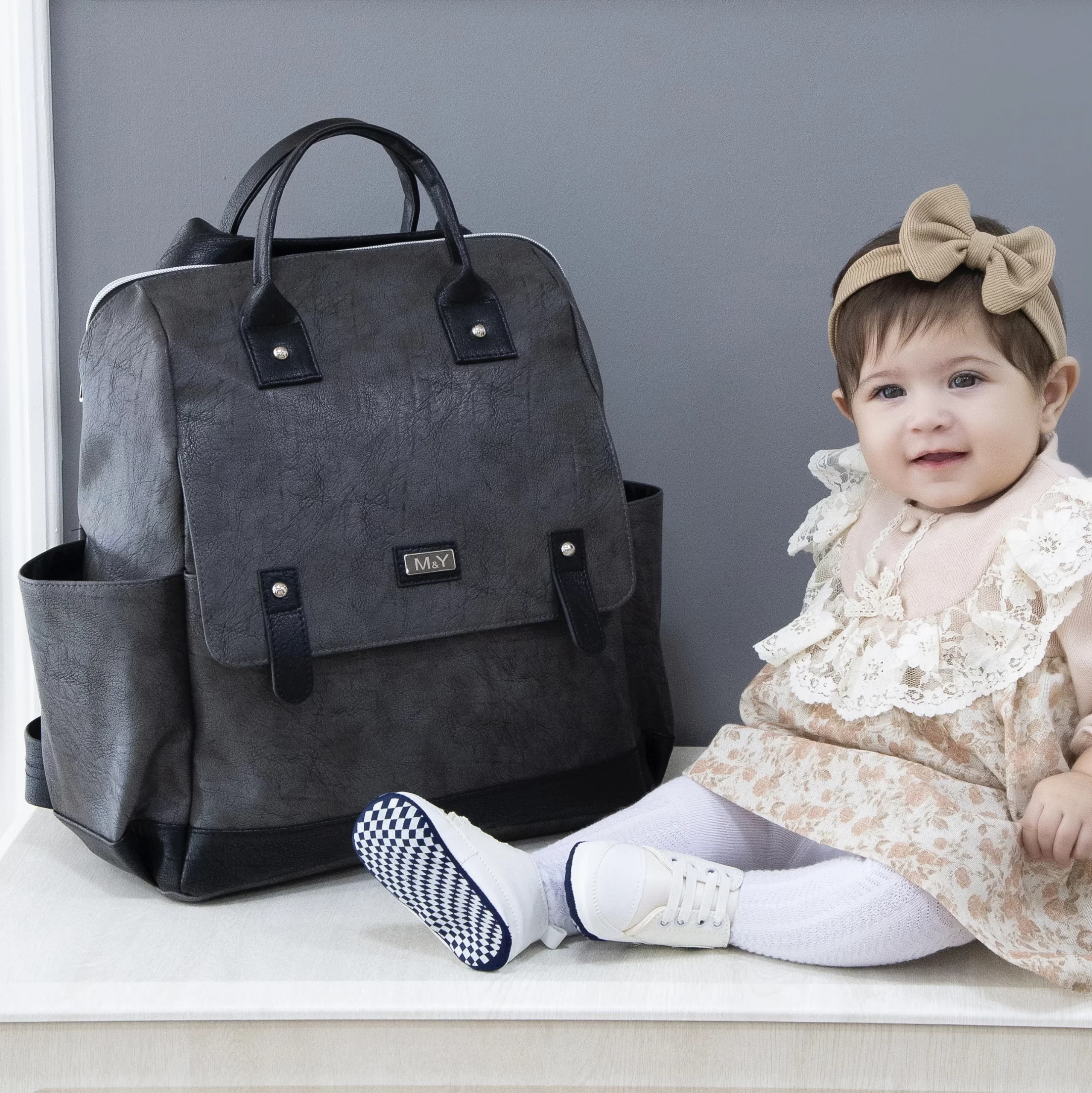 ساک لوازم سه کاره ام اند وای ساک لوازم نوزاد لاکچری ام اند وای