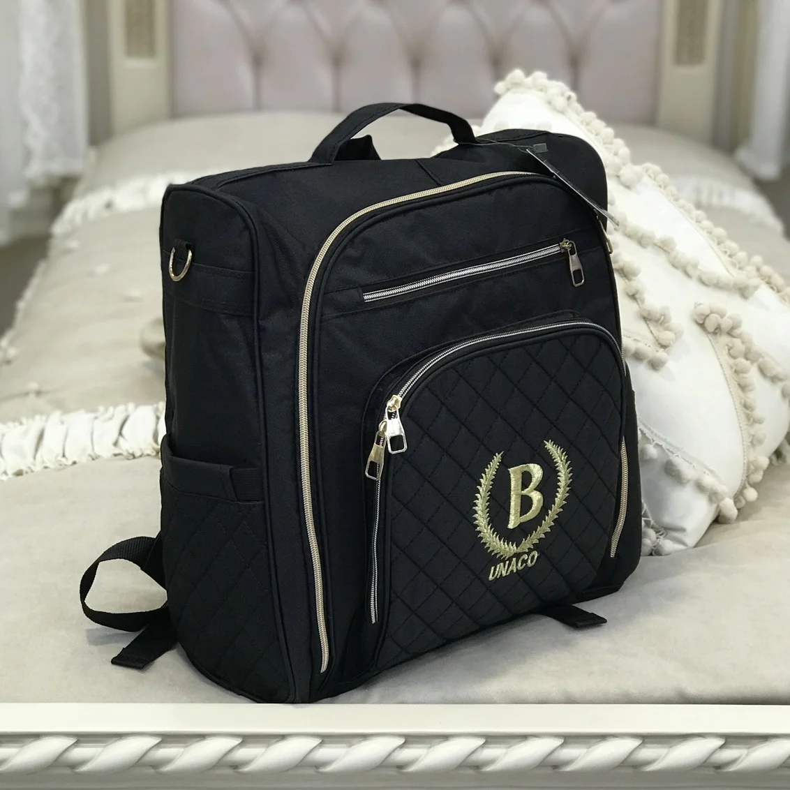 کوله پشتی لوازم نوزاد مدل بنیتا مشکی کوله پشتی لوازم نوزاد مدل بنیتا مشکی