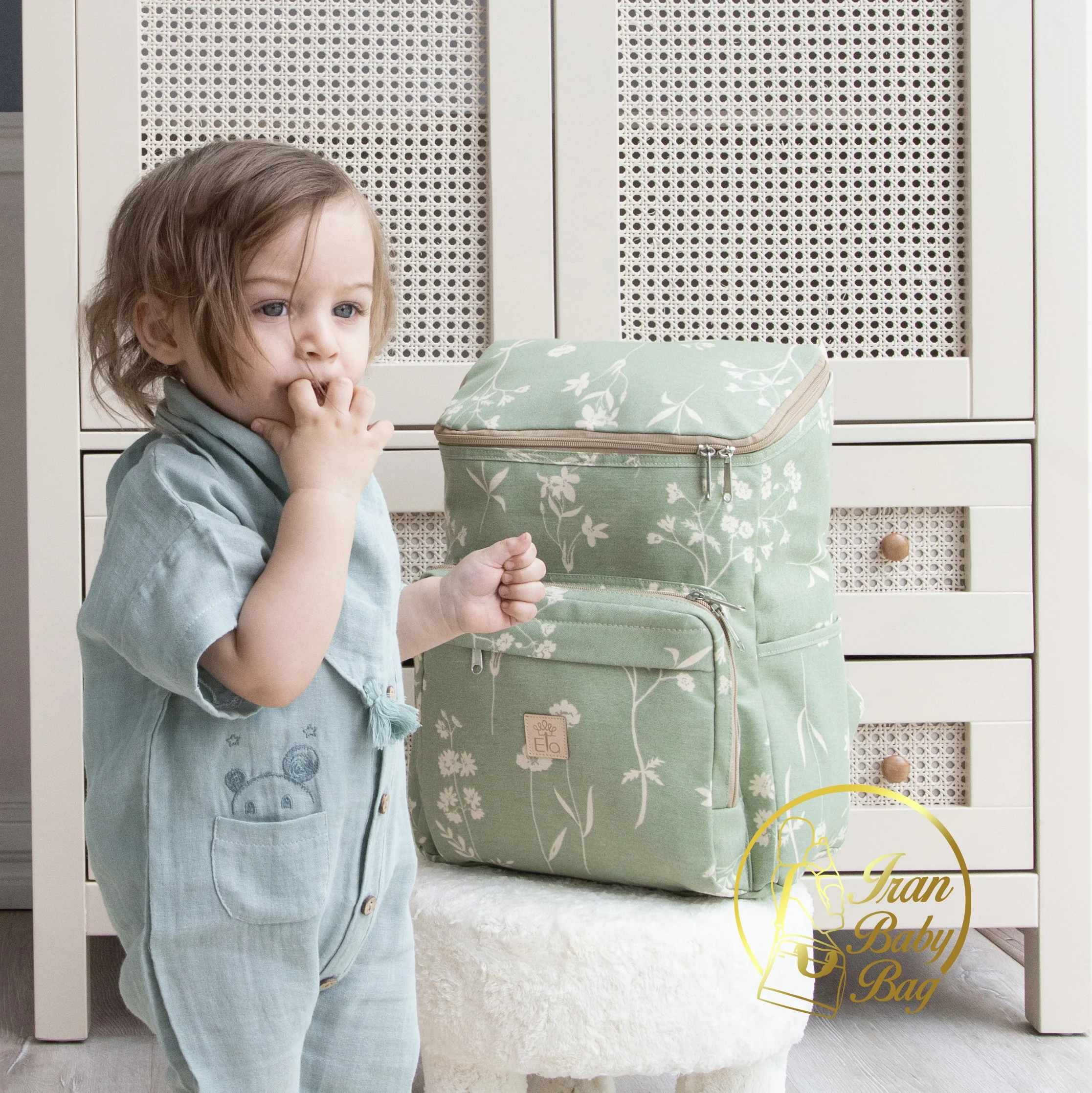 کوله نوزادی نیکا خرید آنلاین کوله نوزادی جادار نیکا برند الا